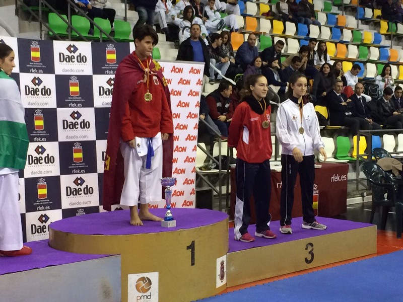 "Poker" histórico en un Campeonato de España